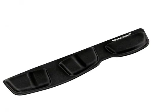 Opierka zápästia ku klávesnici Fellowes Health-V penová Microban Lycra čierna