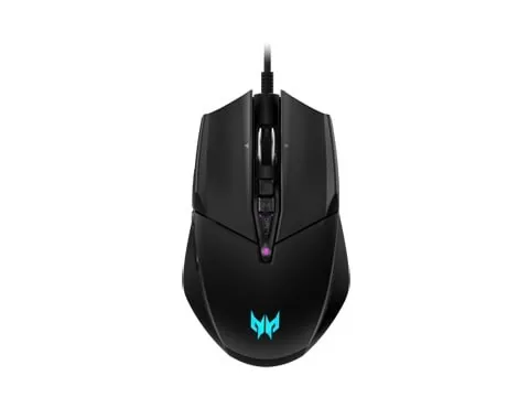 ACER Predator Cestus 335 - max. 19000dpi, 10 programovateľných tlačidiel, 4 farby podsvietenia, životnosť 20 mil. kliknutí