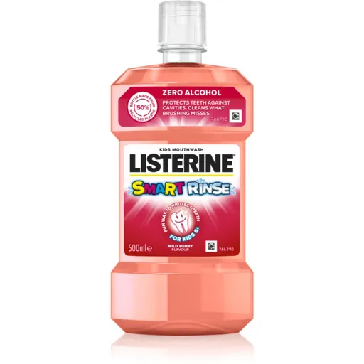 Listerine Smart Rinse Mild Berry ústna voda 500 ml