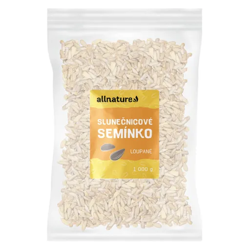 ALLNATURE Slnečnicové semienko lúpané 1000 g