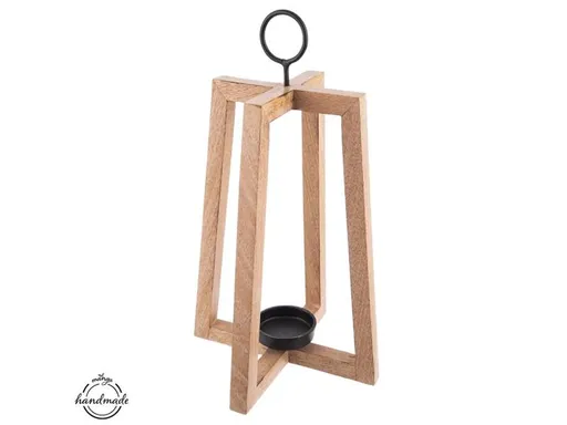 ORION svietnik z mangového dreva 44 cm