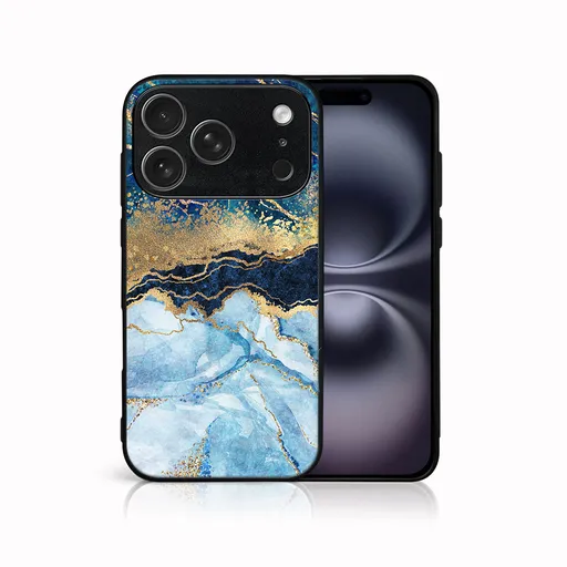MY ART Ochranný kryt pre Apple iPhone 17 Pro BLUE MARBLE (141)