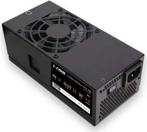 1stCOOL Zdroj Golden Worker TFX 400 88+, 400W, TFX, čierna