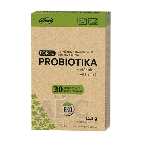 VITAR PROBIOTIKÁ FORTE + vláknina + vitamín C