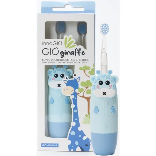innoGIO GIOGiraffe Sonic Toothbrush sonická zubná kefka Blue 1 ks