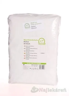 Medi-Inn žínka umývacia jednorázová 50 ks