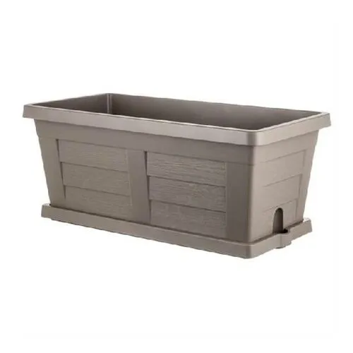 Bama Záhradný veľkoobjemový kvetináč Legno cappuccino, 60 x 30 x 25 cm, 60 cm