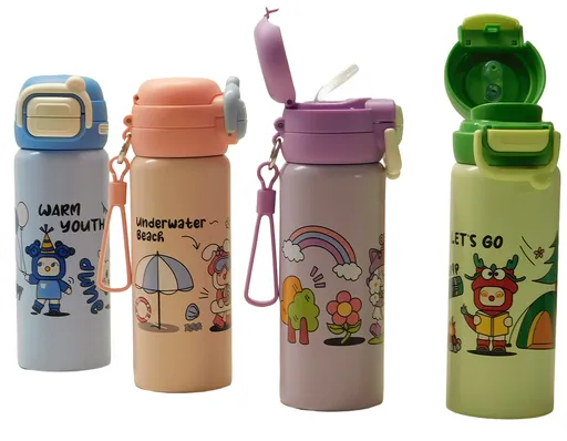 MAKRO - Termoska so slamkou 500ml rôzne farby