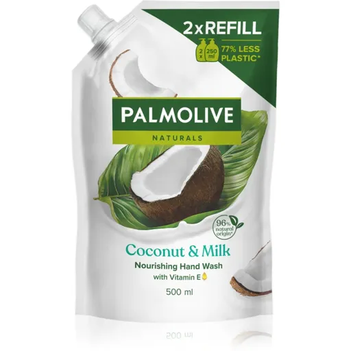 Palmolive Naturals Coconut & Milk tekuté mydlo na ruky náhradná náplň 500 ml