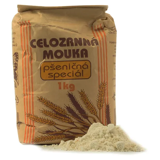 NATURAL JIHLAVA Múka celozrnná pšeničná špeciál natural 1000 g