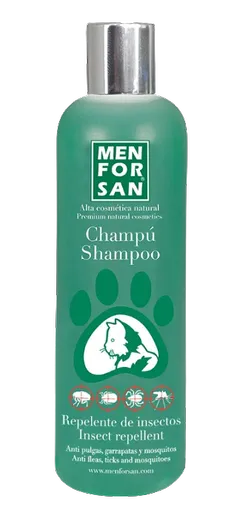 MEN FOR SAN antiparazitný šampón s citronellou pre mačky 300 ml