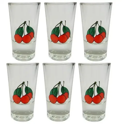 MAKRO - Sada pohárov 6ks čerešňa
