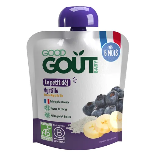 GOOD GOUT Čučoriedkové raňajky 6m + BIO 70 g