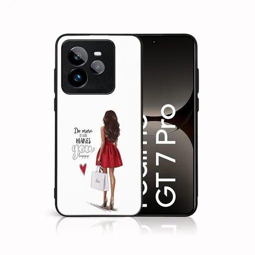 MY ART Ochranný kryt pre Realme GT 7 Pro 5G RED DRESS (137)