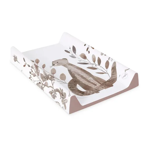 CEBA BABY Podložka prebaľovacia 2-hranná mäkká (50x70) Basic Clever Otter