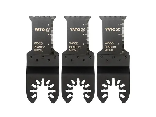 YATO Pílový list na ponor. rezy BIM, 28,5 mm (drevo, plast, kov), súprava 3ks