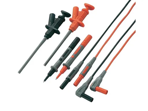 Sada bezpečnostných meracích káblov Voltcraft MS-6