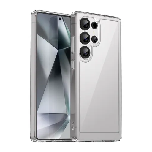 CRYSTAL Ochranný kryt pre Samsung Galaxy S25 Ultra 5G priehľadný