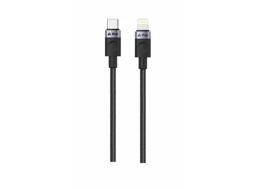 Kábel iPEAX 90010102 USB-C/Lightning 1m Black
