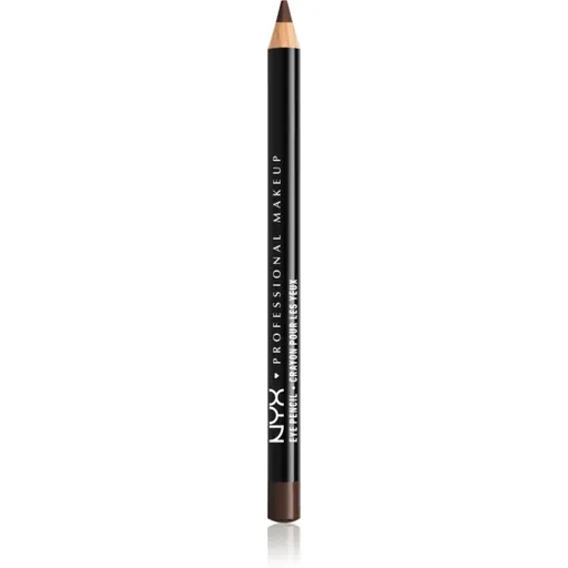 NYX Professional Makeup Eye and Eyebrow Pencil precízna ceruzka na oči odtieň 931 Black Brown 1.2 g