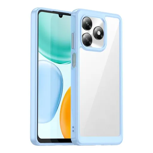 CRYSTAL Ochranný kryt pre Honor X5c Plus modrý