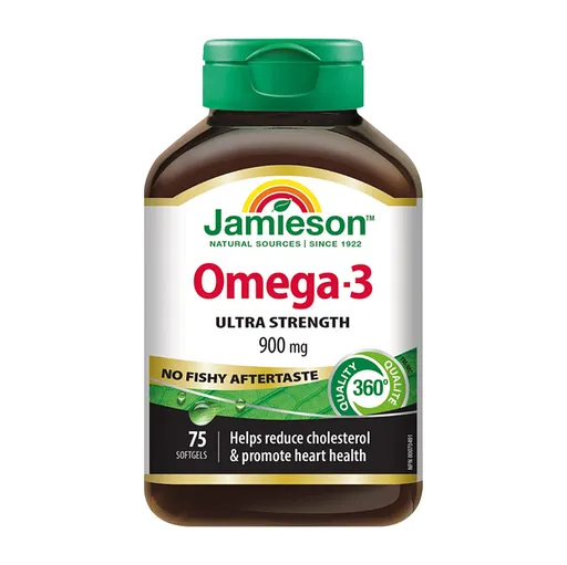 JAMIESON Omega-3 Ultra 900 mg 75 kapsúl