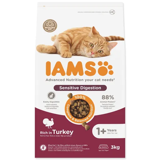 Krmivo IAMS Cat Adult turkey 3kg