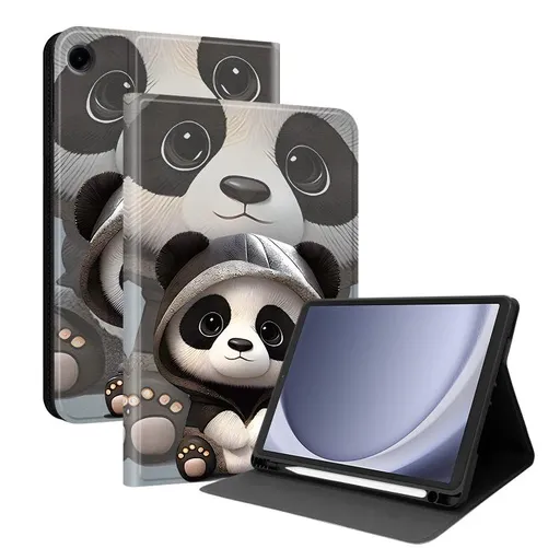 ART Zaklápacie puzdro pre Samsung Galaxy Tab A9 / Galaxy Tab A11 PANDA