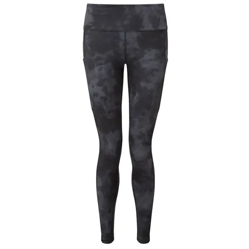 TriDri® Dámske legíny s vreckami - Čierna / šedá | 3XL