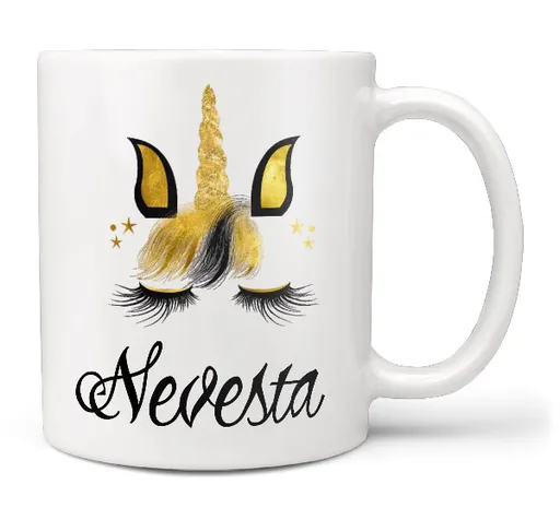 Hrnček Nevesta – unicorn