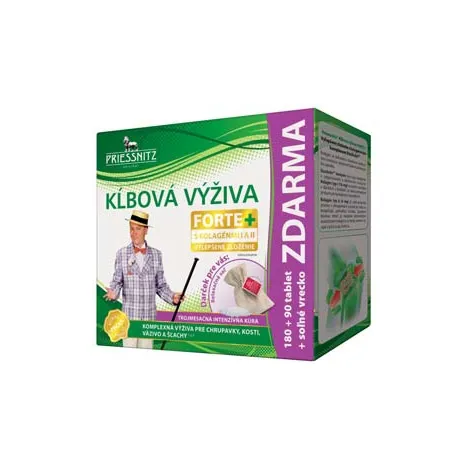 Kĺbová výživa FORTE+ Priessnitz 180+90 tbl ZDARMA