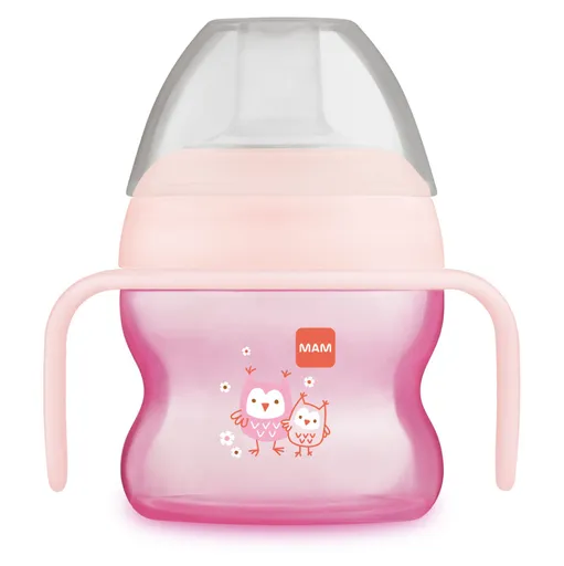MAM Hrnček štartér cup ružový 4m+ 150 ml
