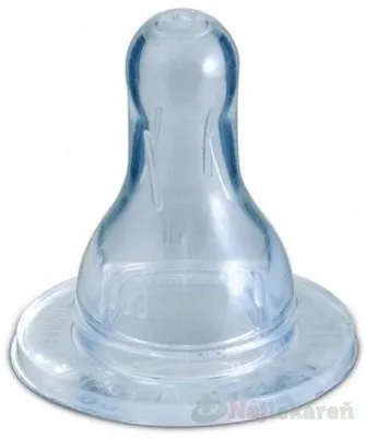 Canpol Babies Cumlík na fľašu silikón okrúhly