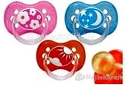 Canpol babies cumlík kaučukový čerešnička 0-6m NATURE