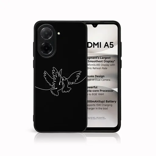 MY ART Ochranný kryt pre Xiaomi Redmi A5 WHITE DOVE (195)