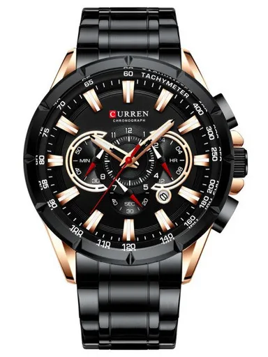 PÁNSKE HODINKY CURREN 8363 (zc018c) - CHRONOGRAF