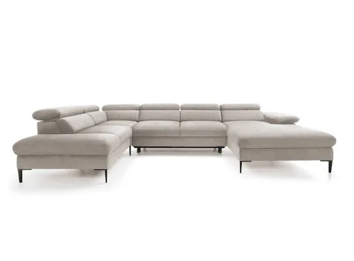 ArtPS Rohová sedacia súprava BLUES U2 | béžová Vogue 02