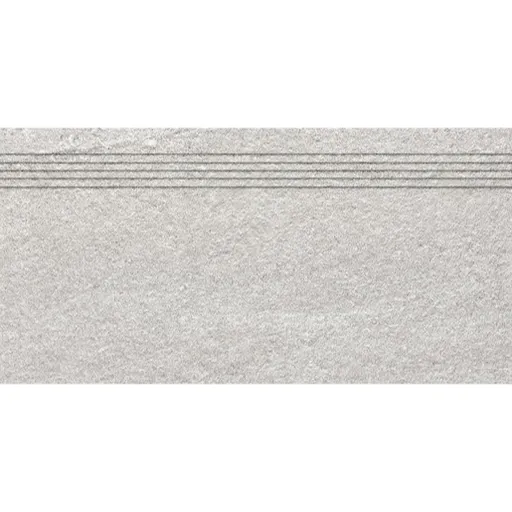 Schodovka Rako Quarzit sivá 30x60 cm mat DCVSE737.1