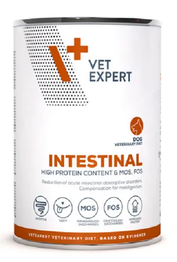 VetExpert VD dog 4T Intestinal konzerva pre psy s tráviacimi ťažkosťami 400 g