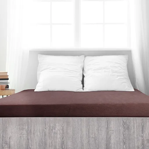 4Home froté prestieradlo Ideál tmavohnedá, 140 x 200 cm