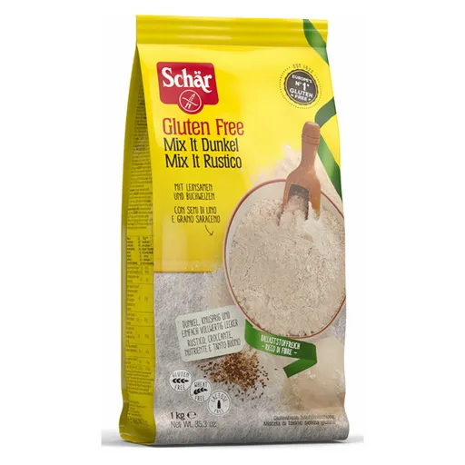 SCHÄR Mix bezlepková múka tmavá 1 kg