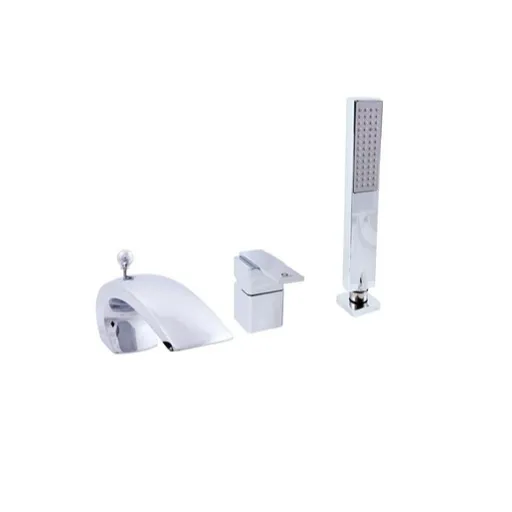 Vaňová batéria RAV Slezák LOIRA so sprchovacím setom chróm LR572.0S