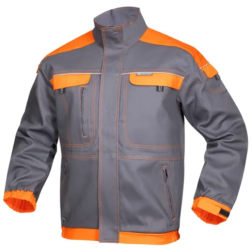 Ardon Pracovná blúza COOL TREND - Šedá / oranžová | 4XL