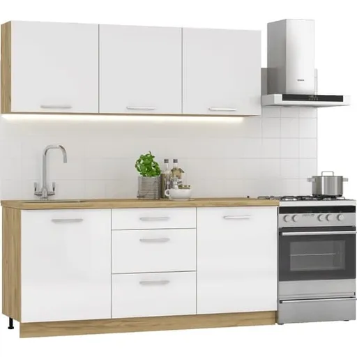 Kuchynská linka Naturel Billy 1,8 m KSETBILLY