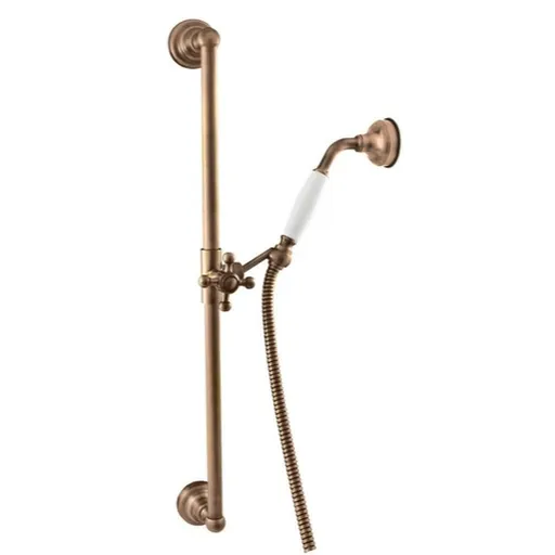 Sprchový set RAV SLEZÁK bez batérie stará mosadz SK2217-1SM