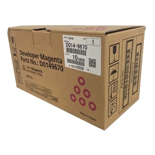 Ricoh D0149670 purpurový (magenta) originálny developer