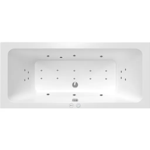 Masážna vaňa SIKO Nora 160x75 cm MEDIUM akrylát ľavá aj pravá SIKOHMMNO160