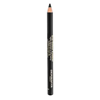 Dermacol True Colour Eyeliner ceruzka na oči 1 Black 4 g