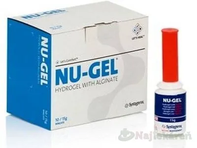 NU-GEL hydrogélový obväz s alginátom 10x15g