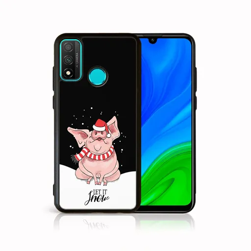 MY ART Kryt s vianočným dizajnom Huawei P Smart 2020 LET IT SNOW (075)